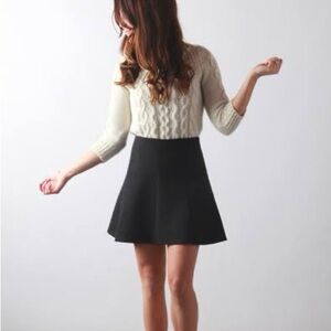 J Crew Flare Black Women's Skirt